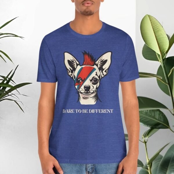 T-shirt with dogs and positive quotes.