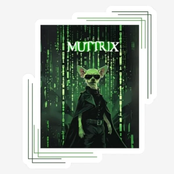 "Muttrix" Sticker