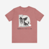 T-shirt with dogs and positive quotes.