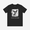 T-shirt with dogs and positive quotes.