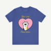T-shirt with dogs prints and positive quotes.