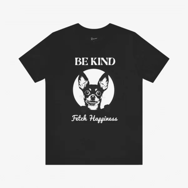 T-shirt with dogs and positive quotes.
