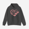 "Paws & Hearts" Hooded Sweatshirt