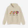 "Eat, Play, Love" Hooded Sweatshirt