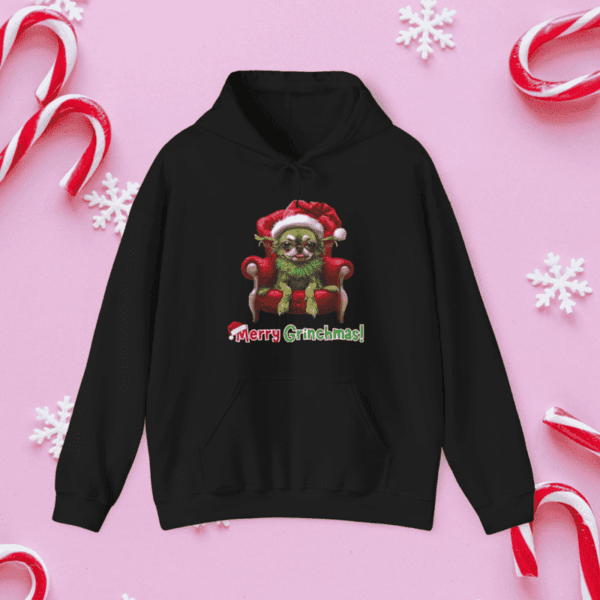 Merry Grinchmas Hooded Sweatshirt