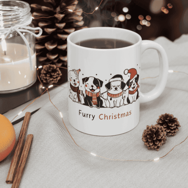 Furry Christmas Mug (11oz,15oz) - Image 5