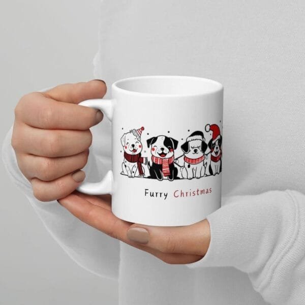 Furry Christmas Mug (11oz,15oz) - Image 3