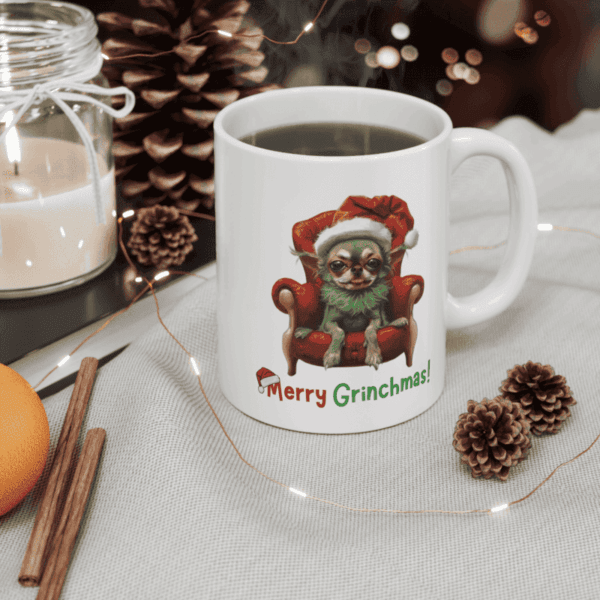 Merry Grinchmas Mug (11oz,15oz) - Image 6