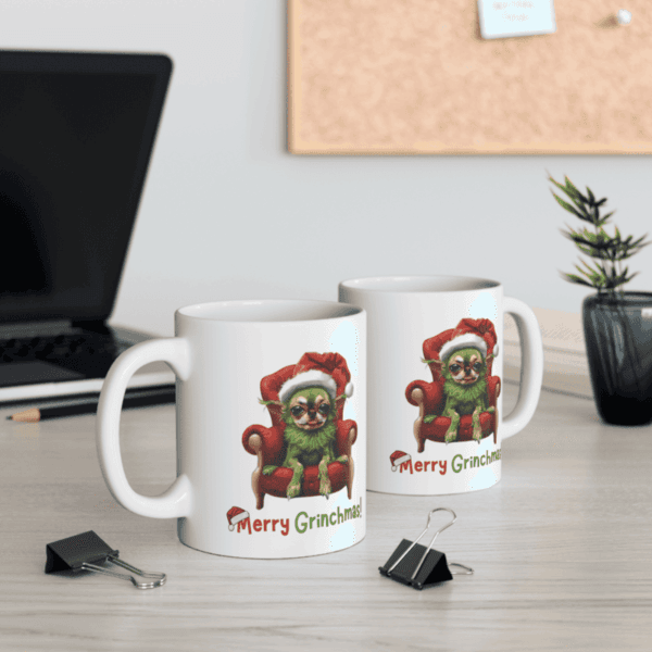 Merry Grinchmas Mug (11oz,15oz) - Image 7