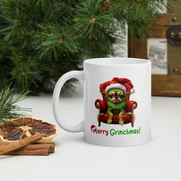 Merry Grinchmas Mug (11oz,15oz) - Image 8