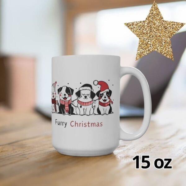 Furry Christmas Mug (11oz,15oz) - Image 4