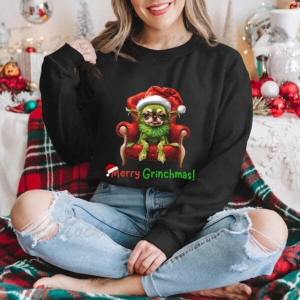 Merry Grinchmas Sweatshirt - Image 3