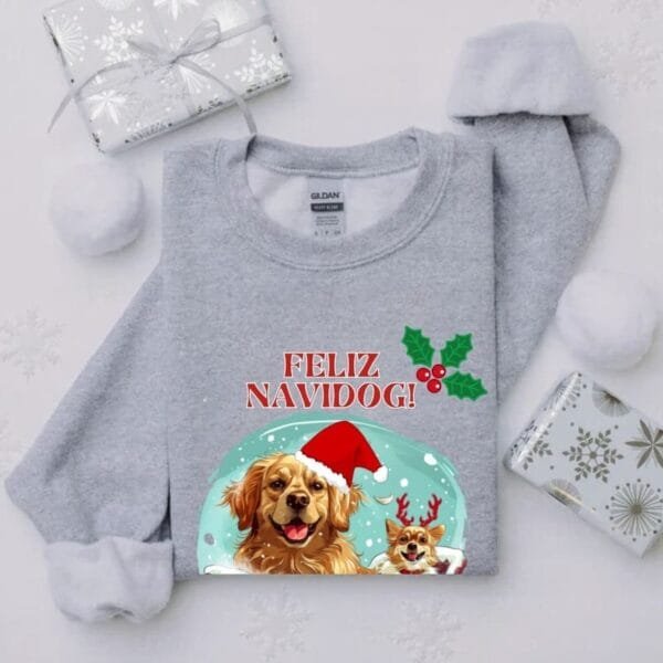 Feliz Navidog Sweatshirt - Image 7