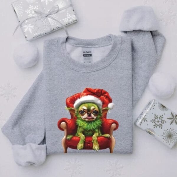 Merry Grinchmas Sweatshirt - Image 7