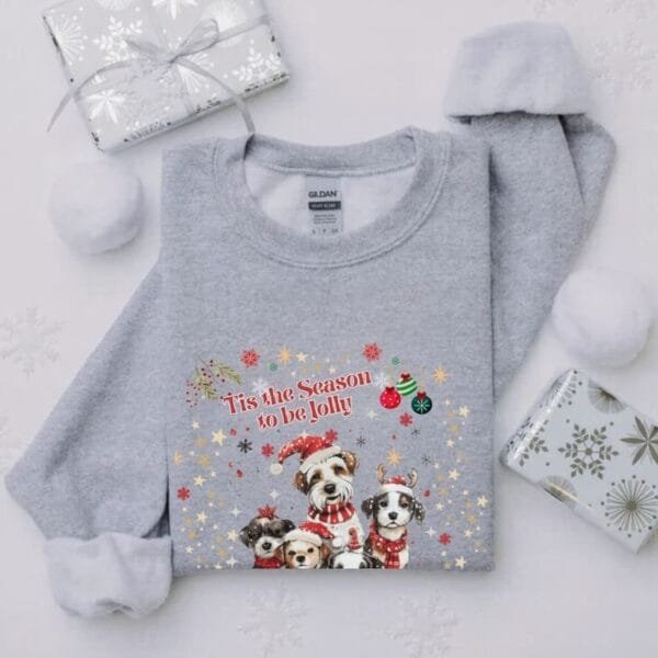 Tis the Season to be Jolly Sweatshirt - Image 6