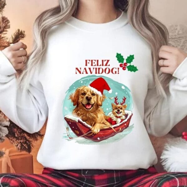 Feliz Navidog Sweatshirt - Image 8