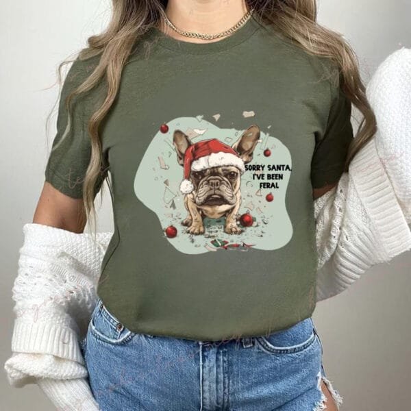 Sorry Santa, I've been Feral Shirt - Image 5