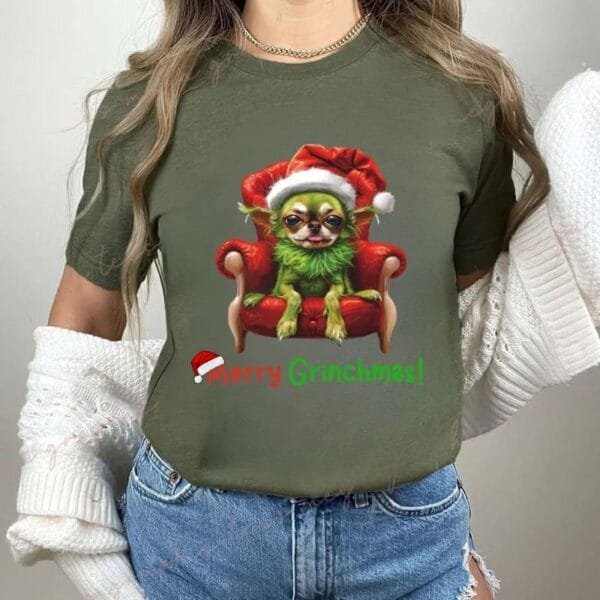 Merry Grinchmas Shirt - Image 6