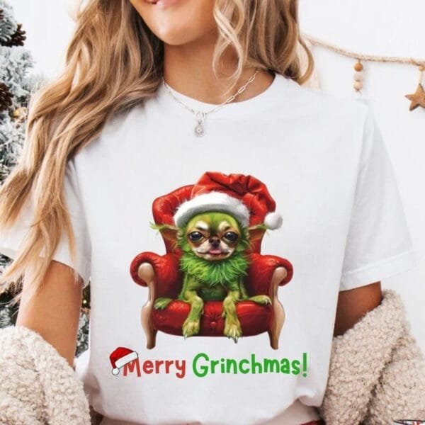 Merry Grinchmas Shirt - Image 5