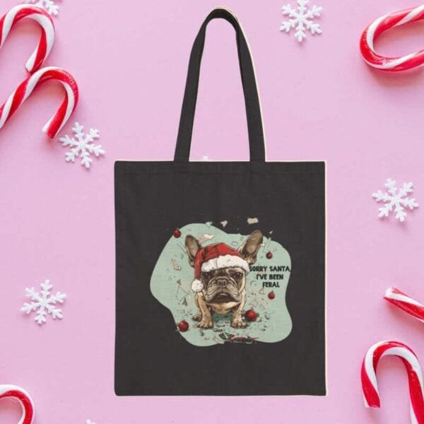 Sorry Santa, I've been Feral Tote Bag