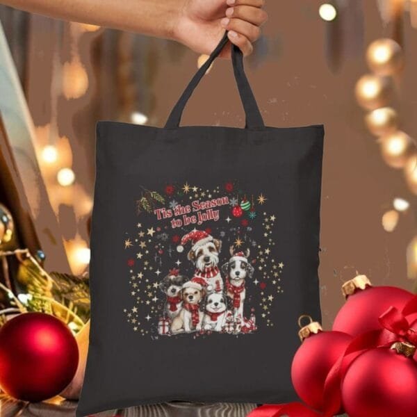 Tis the Season to be Jolly Tote Bag - Image 4